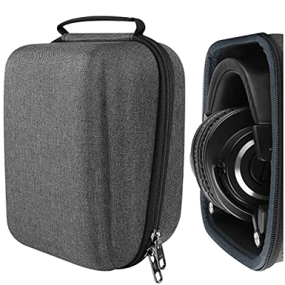 Image de Geekria éétui Rigide pour Casque Audio Technica ATH M50X, M50xBT, M50, M40X, M40FS, M35, M30, M70x Pro, étui Housse de Transport
