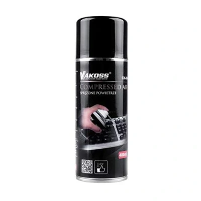 Image de vakoss CK 614 de nettoyage à Air comprimé 400 ml Spray reini ​ Ger Duster (1)