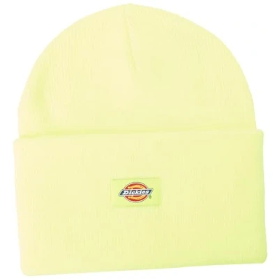 Image de Dickies, Mixte, BONNET À REVERS EN ACRYLIQUE, JAUNE NEON, OS