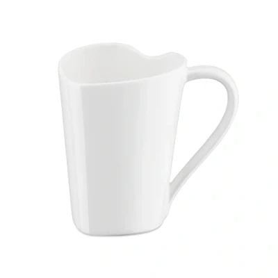 Image de Alessi Mug To MMI24 en Forme de Coeur Design, Bone China, Blanc