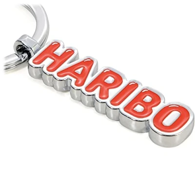 Image de TROIKA Zelten KR23 06/BK Porte clés incl. Mousqueton 2 pendentifs sur un corde d&#039;escalade décorative: tente, chaussures de randonnée aluminium, émail, fonte métallique, nylon multicolore