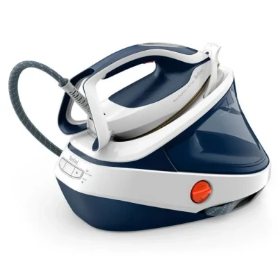 Image de Tefal Pro Express Ultimate II GV9712 3000 W 1,2 L Durilium AirGlide Soleplate Bleu, Blanc