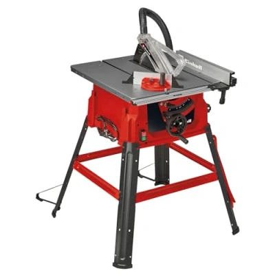 Image de Einhell Scie Circulaire sur Table TC TS 2025/3 Eco (2000 W Max, Butée d’Angle, Parallèle, Raccord d’Aspiration le Bâti et Protège Lame, Vendue avec Lame aux Carbures de Tungstène)