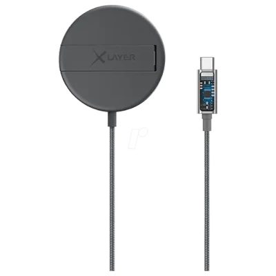 Image de Xlayer Magfix Pro Universele Chargeur Sans Fil 15W Gris
