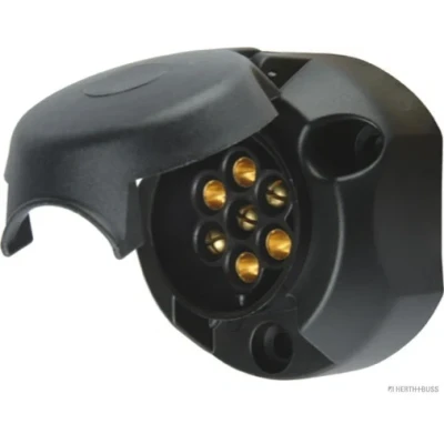 Image de HERTH+BUSS ELPARTS 51305140066 Prise de remorque 7 Matière plastique Cartouche amovible plat 1724 N Typ 6 12 16 A (1,5 mm2), 25 (2,5 mm2)