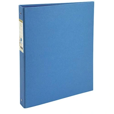 Image de Exacompta réf. 51981E 1 Classeur rigide rembordé Forever 4 anneaux ronds diamètre 30 mm Dos 40 Dimensions extérieures : 32 x 26 cm Format à classer A4 Coloris bleu clair