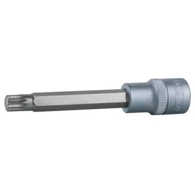 Image de KS TOOLS Clé à douille DIN 3120, ISO 1174 M10 Acier chrome vanadium Polygone extérieur, intérieur moleté 911.1353 E