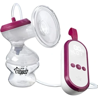 Image de Tommee Tippee Tire lait électrique, très silencieux, rechargeable par USB et portable avec modes massage express.