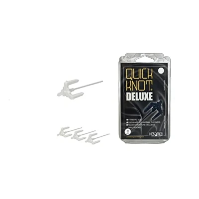 Image de Quick Knot® Deluxe Pince pour Chevaux Convient et poneys Réutilisable (Blanc, Standard)