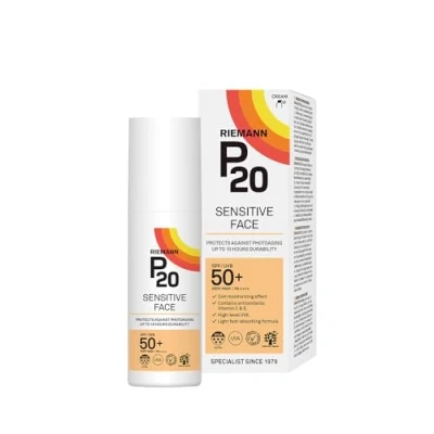 Image de P20 Crème Solaire Visage Sensible Spf50+ Flacon 50g