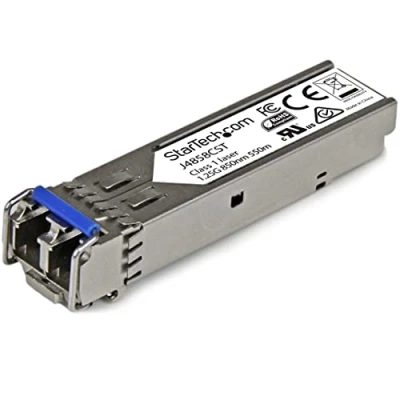 Image de STARTECH.COM Module de transceiver SFP à fibre optique Gigabit Compatible HP J4858C Multimode LC avec DDM 550 m