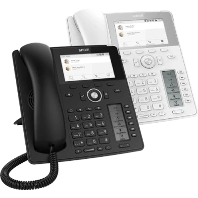 Image de Snom D785N IP TéLéPhone Fixe Filaire avec ÉCran Couleur TFT Haute RéSolution 4,3&quot; Et Bluetooth IntéGRÉ, Telephone Filaire, Répondeur 00004599