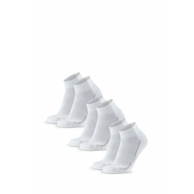 Image de Danish Endurance Quarter 3PACK Chaussettes de sport, Taille: 43 47, White