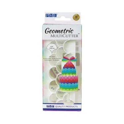 Image de PME GMC191 Multicutter Géométrique pour Gâteau Design Balance Poisson Petite Taille