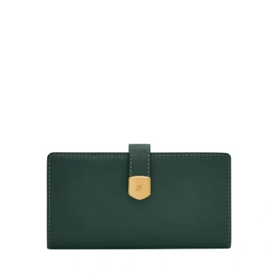 Image de Fossil Lennox, Portefeuille bi Pliable pour Femme, Vert, s