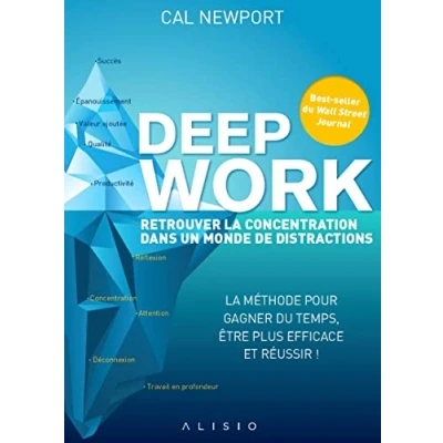 Image de Deep work: Retrouver la concentration dans un monde de distractions Livre d’occasion Bon