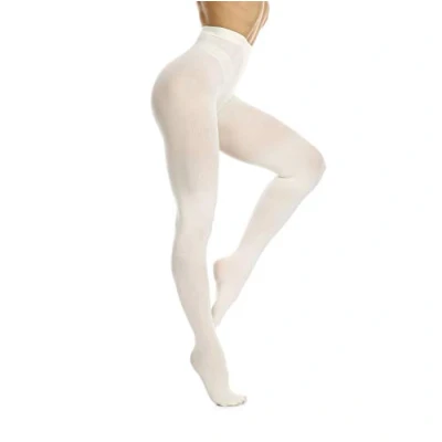 Image de Frola Seuls les collants pour femme 80 deniers opaques en microfibre douce, ecru, S M