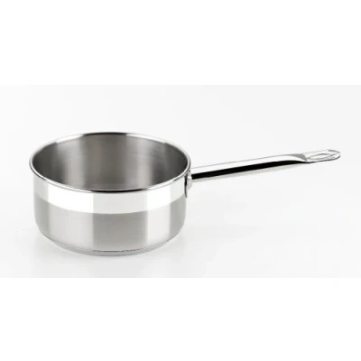 Image de BRA Professionnel Casserole, 16 cm, Acier Inoxydable 18/10, Compatible Tous Feux Dont Induction
