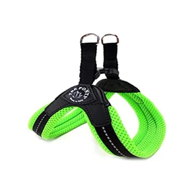 Image de Tre Ponti Easy Fit Mesh Fix Neon Harnais pour Chien Vert 1,5 g