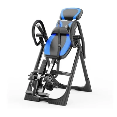 Image de Banc Inversion Gravity Professionnel avec Appuie tête Machine d&#039;Inversion Robuste 4 Coins Total