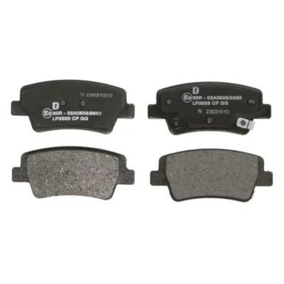 Image de Kit de plaquettes frein, frein à disque DELPHI LP3855