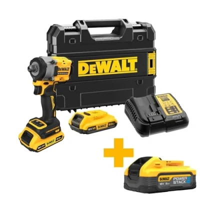 Image de dewalt Boulonneuse à chocs 1/2&#039; xr 18v 2ah li ion brushless dcf922d2t qw