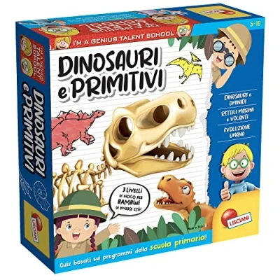 Image de Lisciani Giochi I&#039;m a Genius TS Dinosaures et Primitifs, Multicolore, 100507