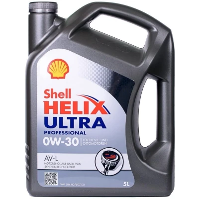 Image de Shell Helix Ultra Professional, AV L 0W 30 5I Huile moteur 550046304 VOLKSWAGEN: Touareg I, Tiguan GOLF 6, AUDI: A3 Sportback, A6 C7 Avant