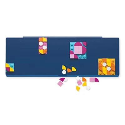 Image de LEGO DOTS Boîte à crayons pour enfants, un excellent cadeau d&#039;anniversaire les enfants qui aiment jouets créatifs et ensembles d&#039;artisanat faits maison