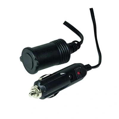 Image de Rallonge de câble LogiLink 5 m Allume cigare (F) vers (M) Noir