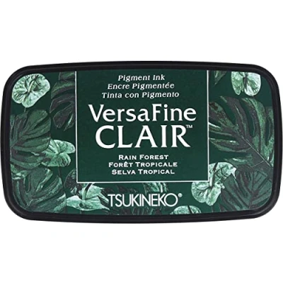 Image de Tsukineko Rain Forest Versfine Clair D&#039;encrage, Matière Synthétique, Vert, 5.6 X 9.7 2.3 cm