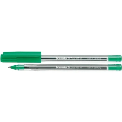 Image de Schneider Tops 505 Stylo bille Capuchon à clic/pointe acier inoxydable/M/vert Lot de 50