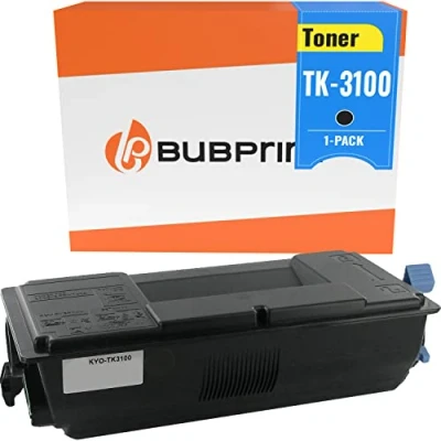 Image de Bubprint Cartouche de Toner Compatible pour Kyocera TK 3100 TK3100 Ecosys M3040DN M3540DN FS 2100D 2100DN 4100DN 4200DN 4300DN 12,500 Pages Noir