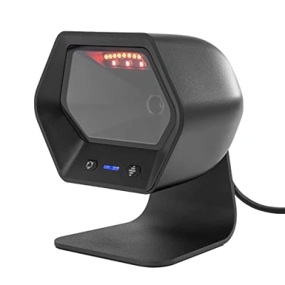 Image de NETUM 1D 2D QR Scanner de présentation Mains Libres USB Lecteur Code Barres omnidirectionnel Filaire pour paiement Mobile écran d&#039;ordinateur