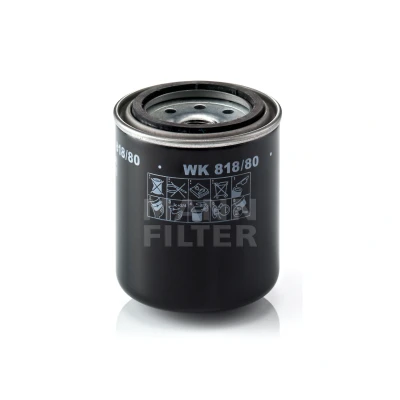Image de MANN FILTER WK 818/80 Filtre à Carburant vissé