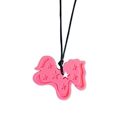 Image de ChewAid Antistress necklace with sensory Chew Toy Autism pendentif Collier Fidget pour la dentition Bébés sensoriels, Oral Moteur, Anxiété, Autisme, ADHD