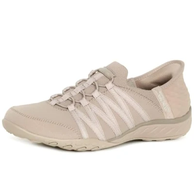 Image de Skechers Baskets Breathe Easy Roll with Me pour femme, taupe, 39.5 EU