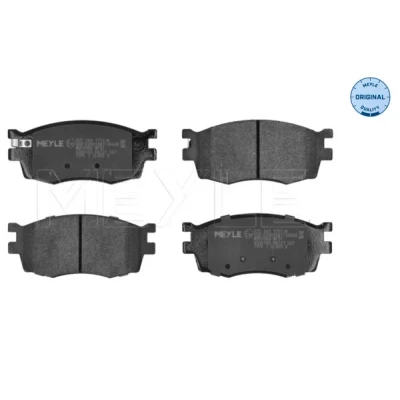 Image de MEYLE 025 243 1717/W Jeu de plaquettes frein ORIGINAL Quality Essieu avant avec indicateur d&#039;usure tôle anti bruit HYUNDAI: i20 I 3/5 portes