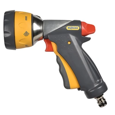 Image de HOZELOCK Pistolet d&#039;Arrosage Multi Jets Ultramax Pro Métal: pour l&#039;Arrosage, Usage Intensif, Ergonomique et Extrêmement Robuste (Métal), Fonction Vérouillage Contrôle du Débit, 7 [2698 0000]