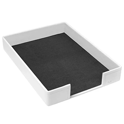 Image de Läufer ambiente sCALA 38082 signs numbers boîte aux lettres en grillage 35 x 25,5 5 cm cuir (blanc)