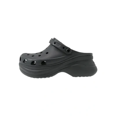 Image de Crocs Classic BAE Mules à talons, Femme, Taille: 38/39, Black Matière synthétique