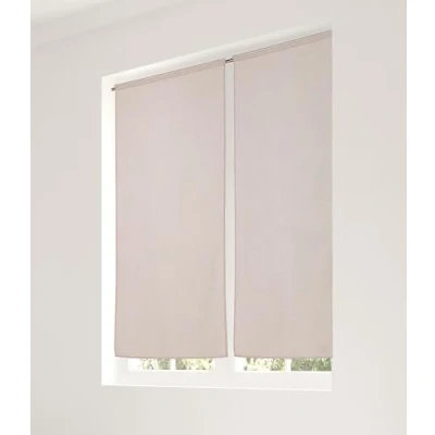 Image de LINDER Voilage Paire de Vitrage Passe Tringle Blanc Cassé 60x140cm 100% Polyester Certifié Oeko TEX Tissé et Teint en France Collection Etamine Givrée