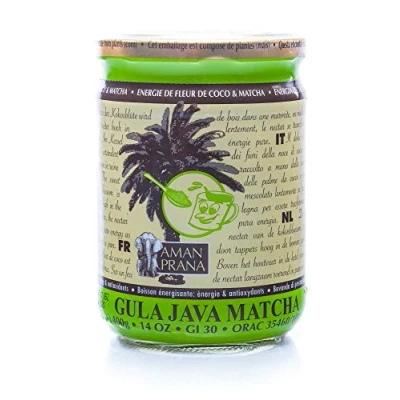 Image de Aman Prana Bio Gula Java Matcha Sucré Energie de Fleur Coco et 400 g