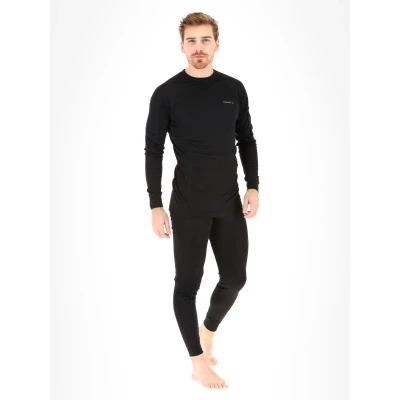 Image de Craft Core Dry Baselayer Set Thermodurcissable Homme (Taille : 2XL/56, Noir)
