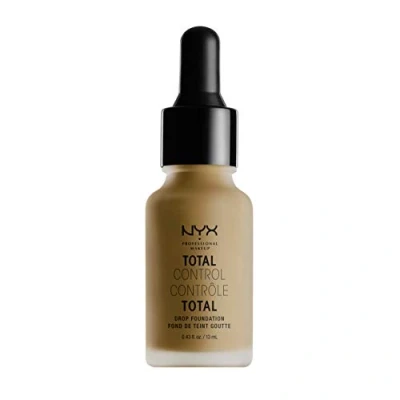 Image de NYX Professional Makeup Fond de Teint Liquide Total Control Drop, Dosage Précis, Couvrance Modulable, Tenue Longue Durée, Finit Mat, Teinte : Cappucino