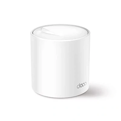 Image de TP Link Deco WiFi 6 Mesh AX 5400Mbps X60(1 Pack) V3.2, Système pour Toute la Maison, Couverture de 270㎡, Installation Facile, Contrôle Parental, Compatible avec toutes les Box Fibre