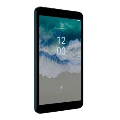 Image de Nokia Tablette T10 Wi FI, Android 12, écran 8&quot; 60Hz, 3 Go RAM/32 ROM, Batterie de 5250 mAh, Appareil Photo 8 MP, Avant 2 Haut parleurs stéréo avec Lecture OZO, Bleu [Italie]