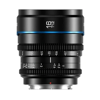 Image de SIRUI Night Walker 16 mm T1.2 S35 objectif grand angle Cine, de mise au point manuelle grande ouverture (MS16R B, monture RF, noir)