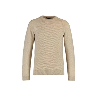 Image de Trendyol Pull Slim uni à col Rond Maillot de survêtement, Beige, XS Homme
