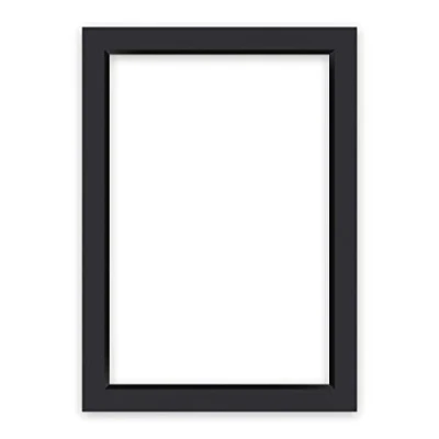 Image de nielsen Conservation Passepartout carton 1,5 mm format extérieur 50x70 cm pour d&#039;image 40x60 noir surface lisse